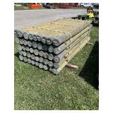 (45) 4x8 fence posts