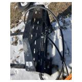 Hydraulic pallet forks, quick attatch