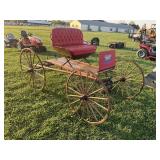Single horse buckboard