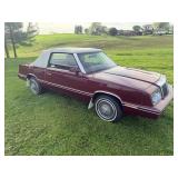 1982 Chrystler LeBaron Convertable