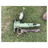Green Airpowered jack-hammer