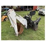 Bobcat attachment backhoe quick attach model#709