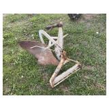 Single bottom plow with Brinly hitch