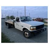1992 Ford F350 Flatbed truck