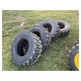 4 New 12-16.5 Skid steer tires