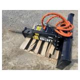 JCB HM026T hammer skid steer mount