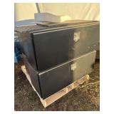 Truck side box toolboxes one pair