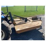 3point hitch brush hog 76in
