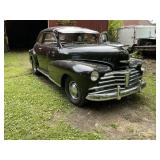 1948 Chevy Fleet Master coupe runs and drives