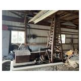 Wooden oil Derrick model