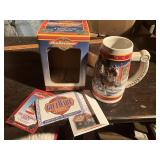 1999 Budweiser holiday stein