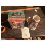1994 Budweiser holiday stein