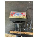 Vintage Budweiser Clydesdale beer bar display