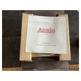 Edwin M Knowles Annie and Sandy plate