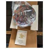Budweiser collectible plate