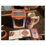 1999 Budweiser holiday stein