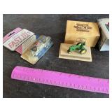 MJohn Deere model A 1/64 scale and Kenner die cast