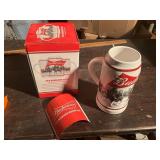 2016 Budweiser holiday stein