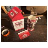 2018 Budweiser holiday stein, box has come apart