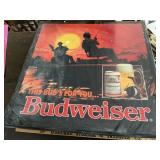 Budweiser Light up beer sign untested