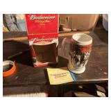 2006 Budweiser holiday stein