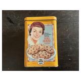 Toll house cookie jar tin