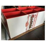 Budweiser display with (5) Budweiser steins