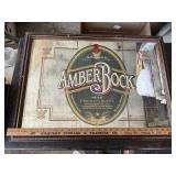 Michelob Amber Bock beer mirror sign