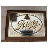 Blatz mirrored bar sign