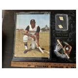 Willie Stargell baseball plaque signed by someone