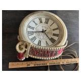 Schlits clock will need repaired