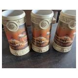 (3) 1997 Miller steins no boxes
