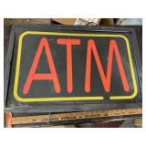 ATM light up sign untested