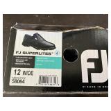 Foot Joy Superlites sz 12 wide NOS golfing shoes