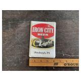 Iron City Beer Pittsburgh PA  light switch panel