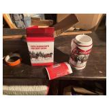 2016 Budweiser holiday stein