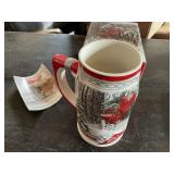 Budweiser 2017 holiday retreat stein