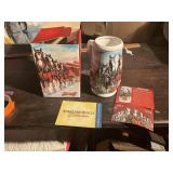 2008 Budweiser holiday stein