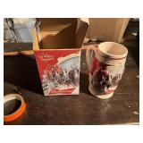 2015 Budweiser holiday stein