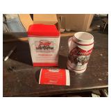 2016 Budweiser holiday stein