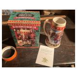 1994 Budweiser holiday stein