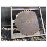Saw mill blade removal teeth 4ft