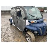 Gem E6 electric golf cart as is no batteryï¿½s
