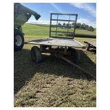 Hay wagon ONLY NOT THE CONTENTS