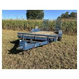 16ft tandem axle car hauler trailer w/title