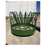 Round bale haysaver