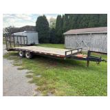 18 foot + 3 foot beaver tail deck over bumper