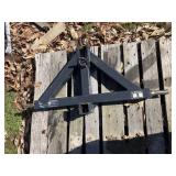 3 pt receiver hitch set up