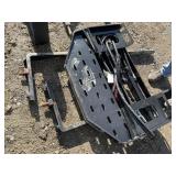Quick attach hydraulic forks