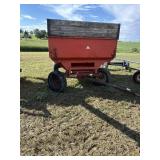 Grain wagon on a GEHL G100 running gear